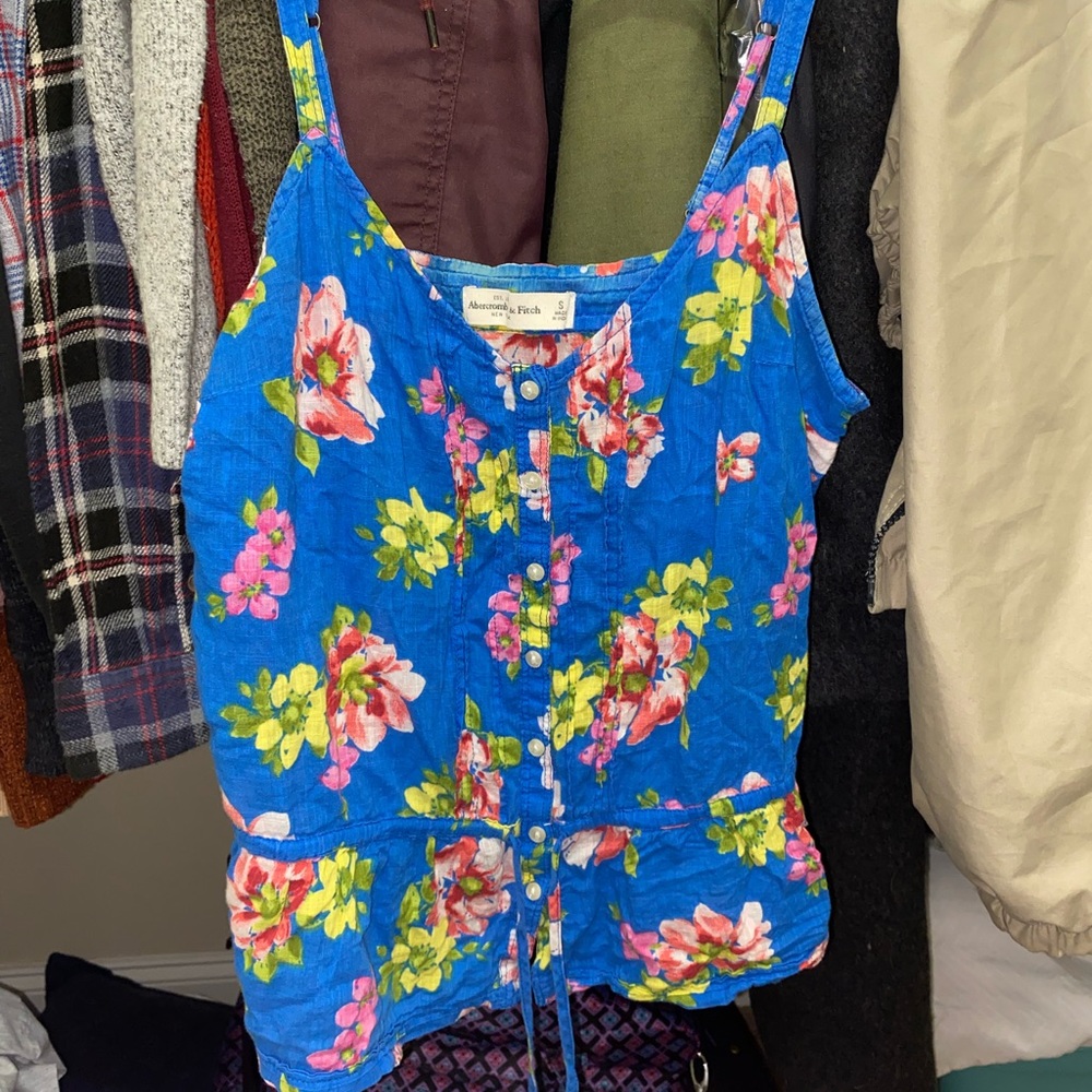 Abercrombie & Fitch Floral Tank